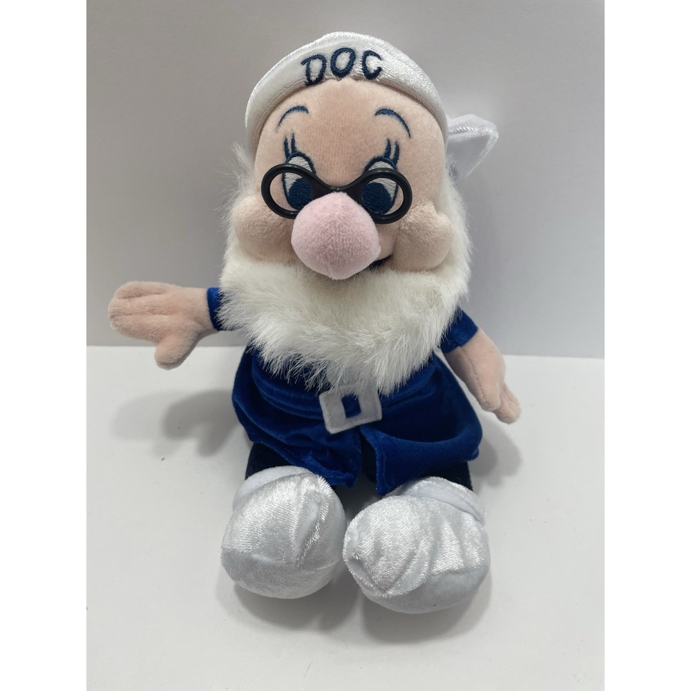 Disney Seven Dwarfs Hanukkah‎ Beanie 10" Plush Disney Store Rare Set of 6 - Picture 4 of 9